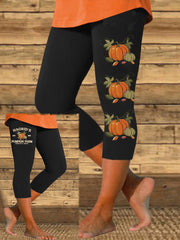 Women's Hagrid's Pumpkin Farm Print Leggings