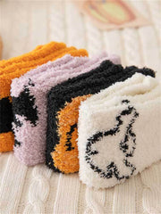 Halloween Lovely Cozy Fleece Socks