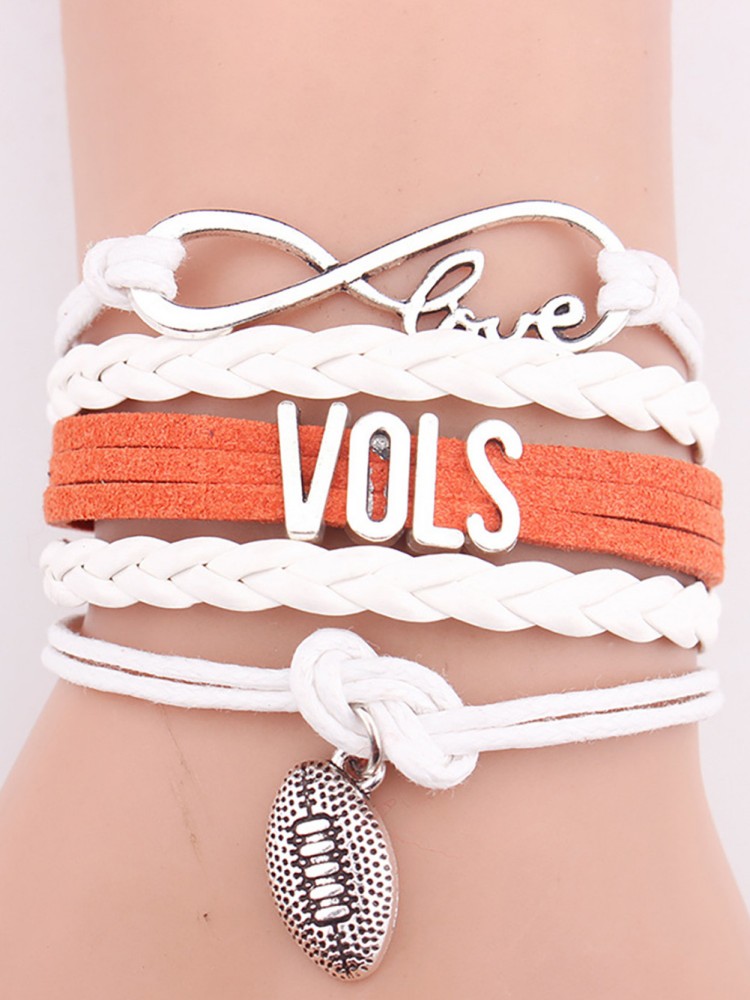 Tennessee Vols Multiple Leather Bracelet