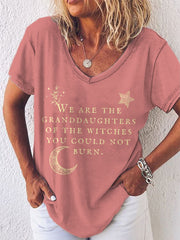We Are the Granddaughters of the Witches You Could Not Burn T Shirt