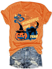 It's The Most Wonderful Time Of The Year Print Casual T Shirt