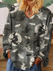 Halloween Night Witches Oversize T Shirt
