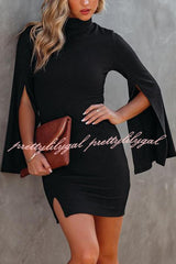 Must Be Love Bell Sleeve Knit Bodycon Dress