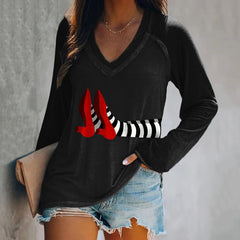 Women's Halloween Printed T-Shirts