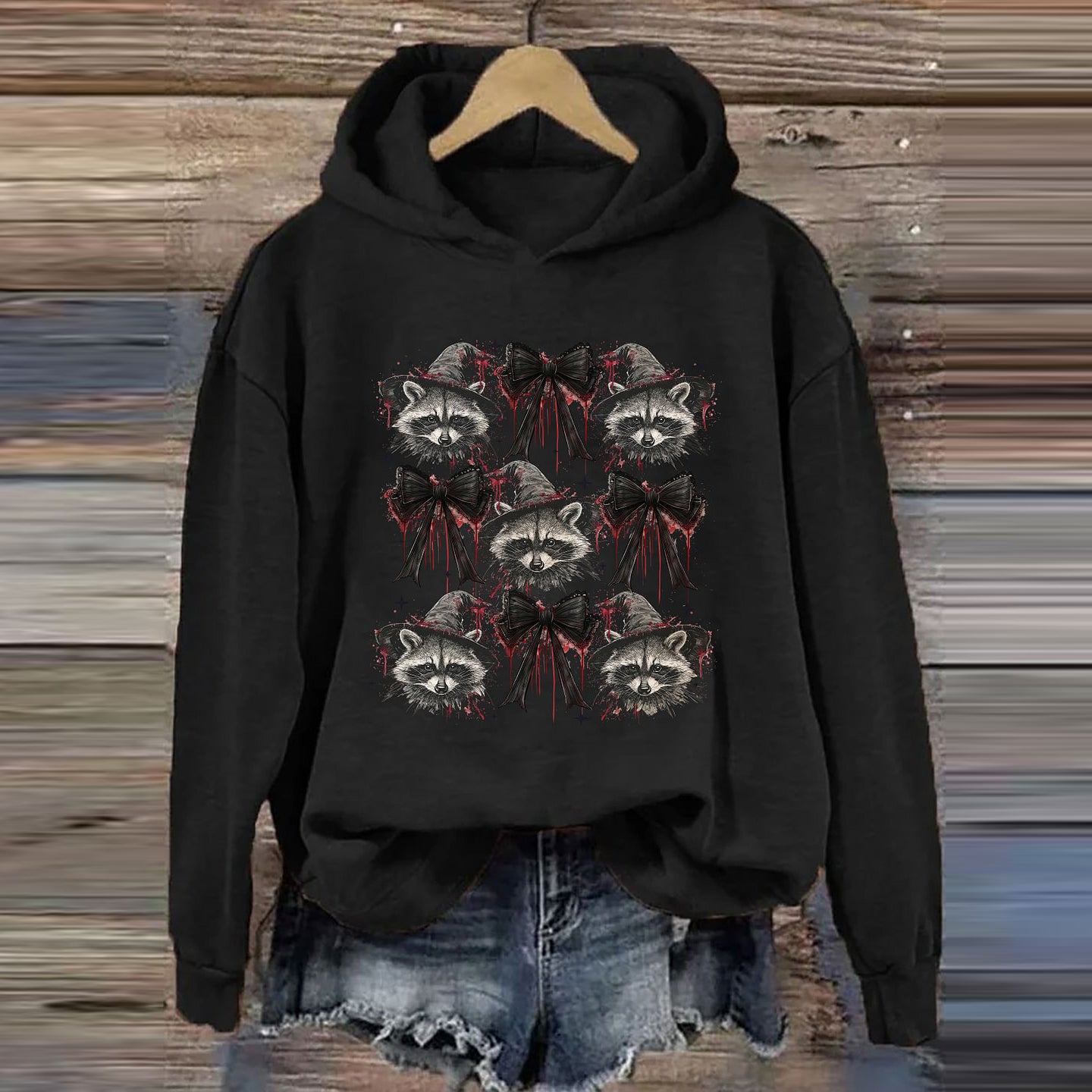Coquette Feral Halloween Hoodie