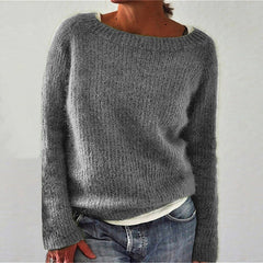 Pure Color Casual Sweater
