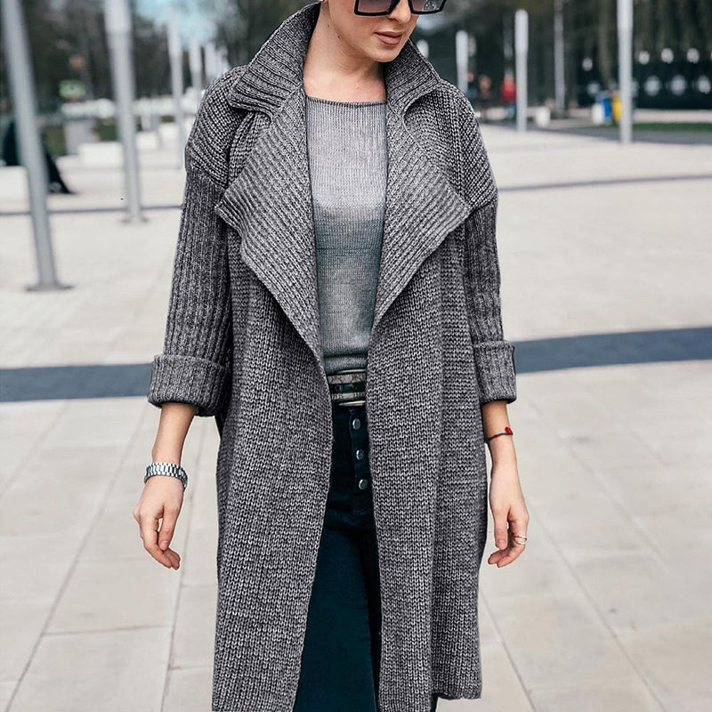 Casual Loose Knit Cardigan