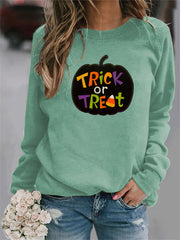Trick Or Treat Casual Sweatshirt
