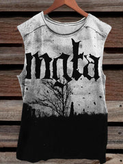 Black Metal Art Print Men's Tank Top