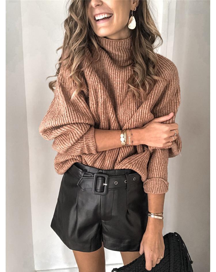 Exclusive Thickened Casual Jacquard Sweater Top