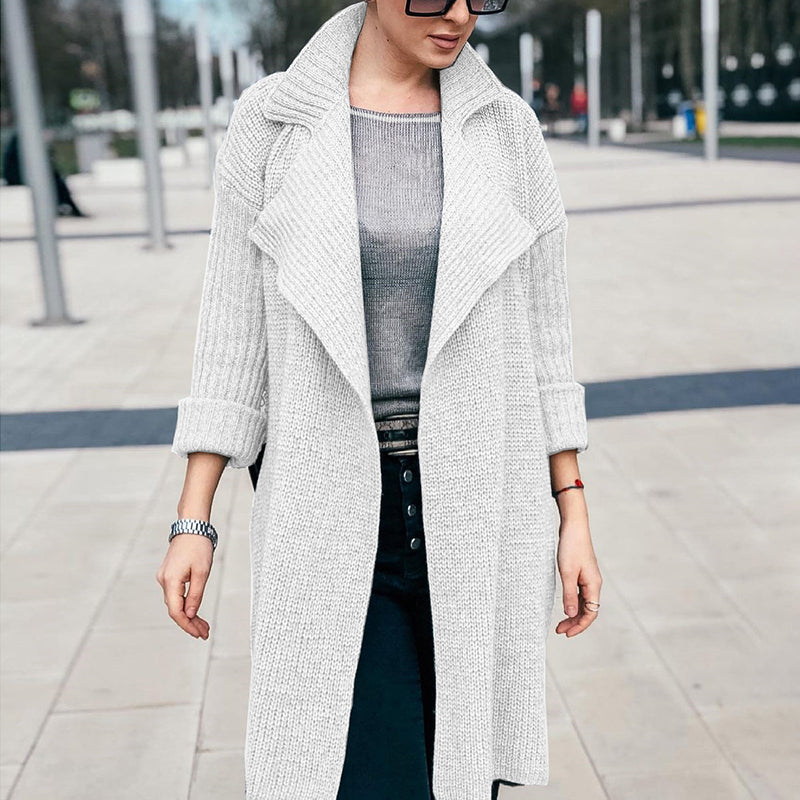 Casual Loose Knit Cardigan