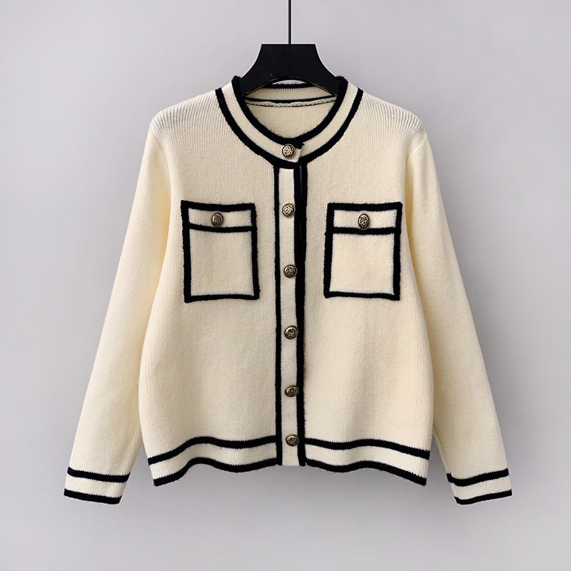 Elegant Short Version  Sweater Cardigan