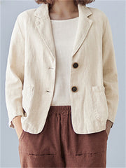 Vintage Patch Pocket Basic Woven Jacket