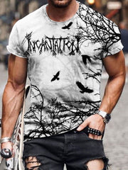 Dark Spell Black Metal Print Men's T-Shirt