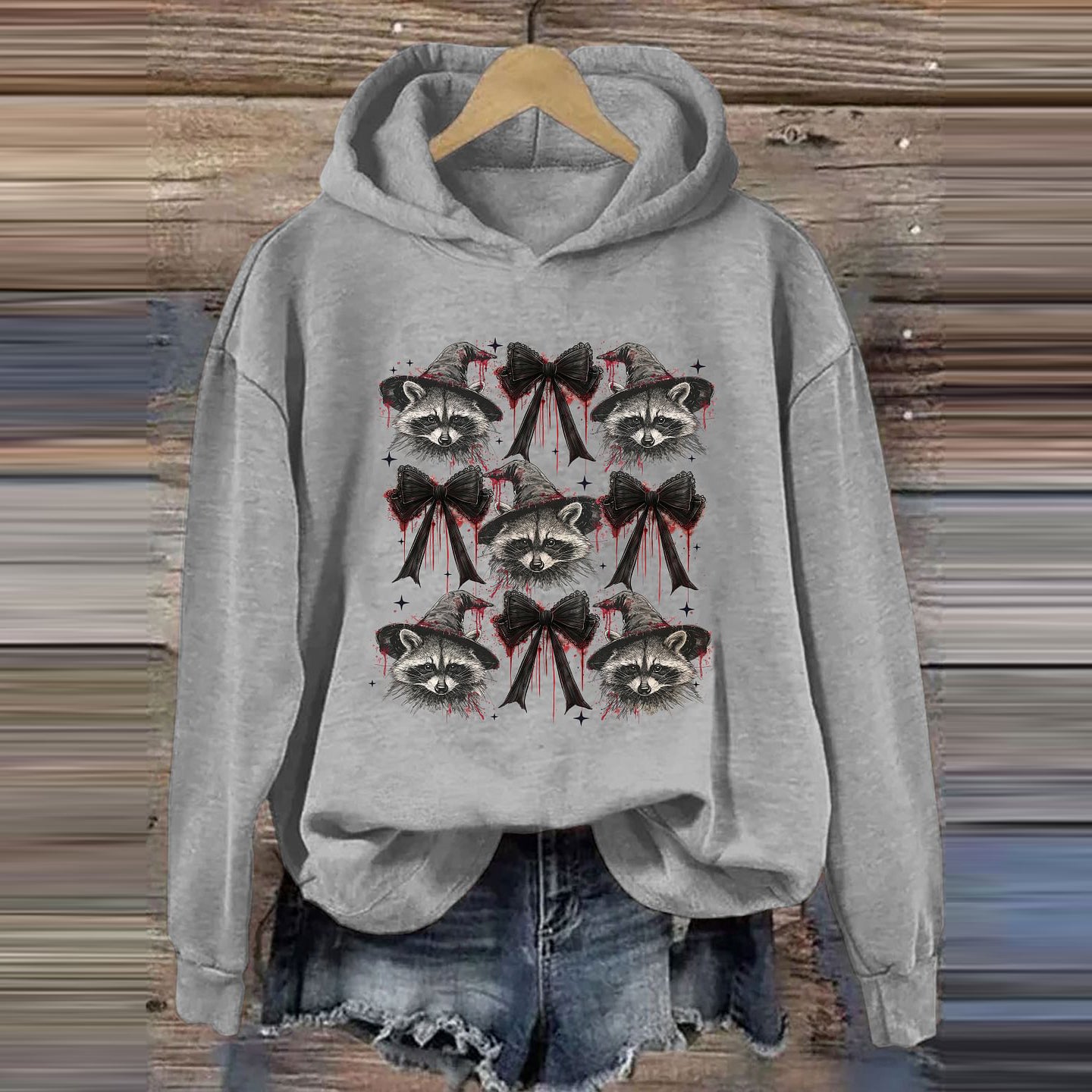 Coquette Feral Halloween Hoodie