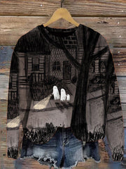Ghost Family Walking Sweatshirt