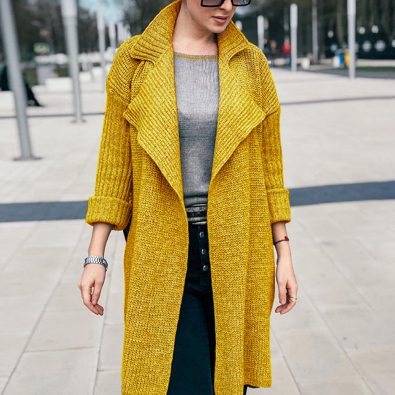 Casual Loose Knit Cardigan