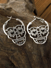 Day Of The Dead Sugar Skull Earrings