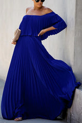 Beauty In Bloom Ruffle Tiered Maxi Dress