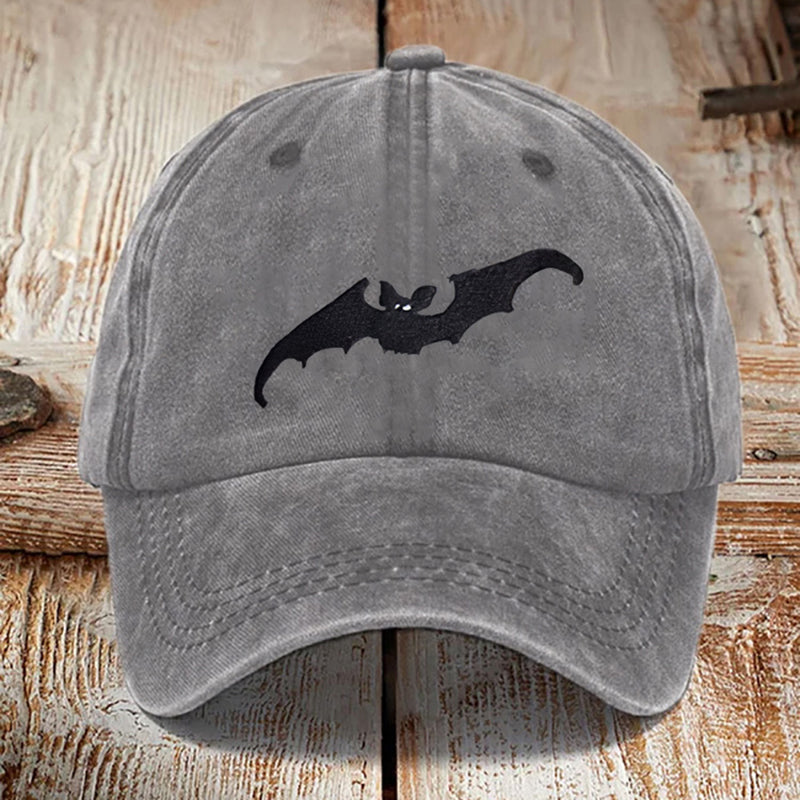 Unisex Distressed Washed Cotton Bat Baseball Cap