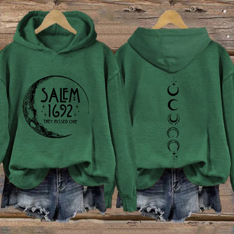 Salem 1692 They Missed One Casual Hoodie
