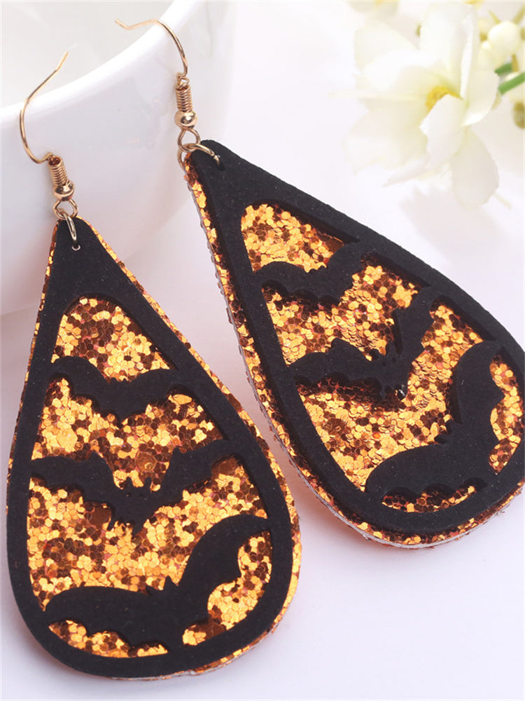 Halloween Inspired Sequin Earrings