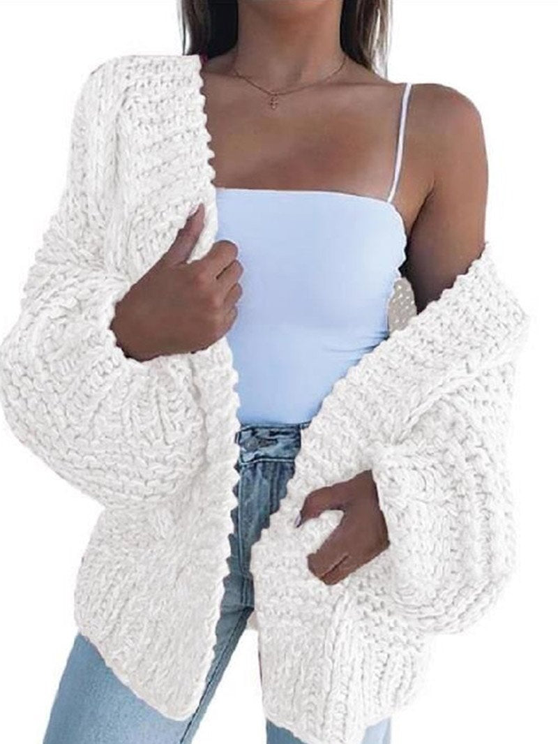 Women'S Fashion Casual Pendant Sleeves Cardigan Jacket