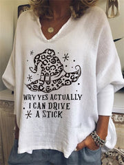 Why Yes Actually I Can Drive A Stick Oversize Tunic