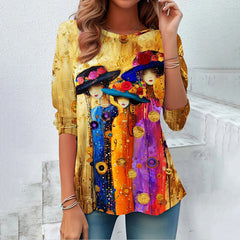 Day Of The Dead Print Women's T-Shirt
