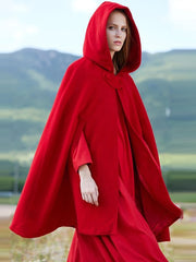 Gothic Hooded Cape Jacket
