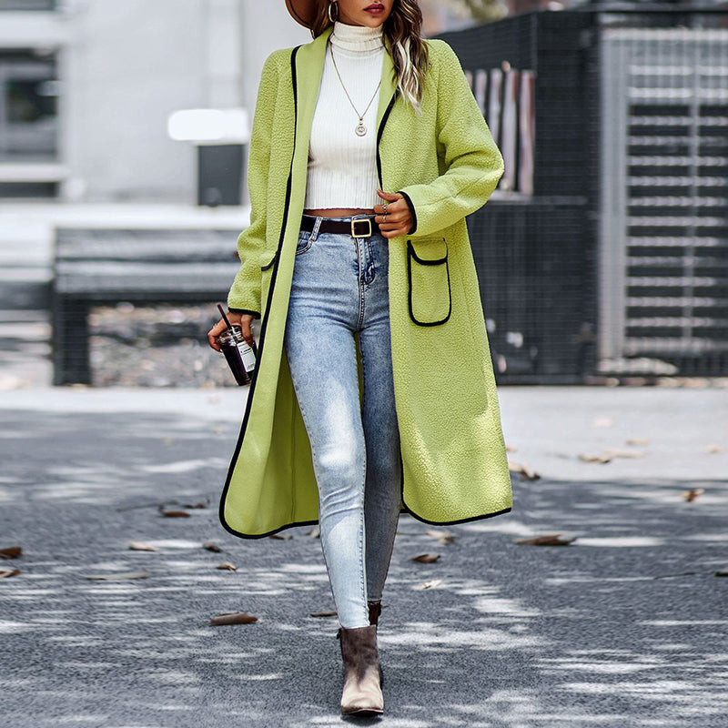 Fashionable All Match Long Sleeve Coat