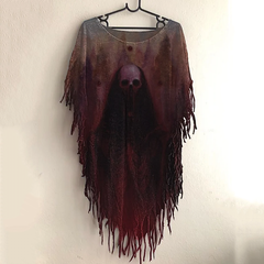 Women's Horror Halloween Fringed Top