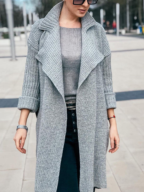 Casual Loose Knit Cardigan