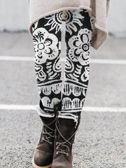 Day Of The Dead Sugar Skull Inspired Leggings