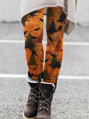 Halloween Elements Inspired Pattern Leggings