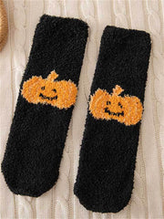 Halloween Lovely Cozy Fleece Socks