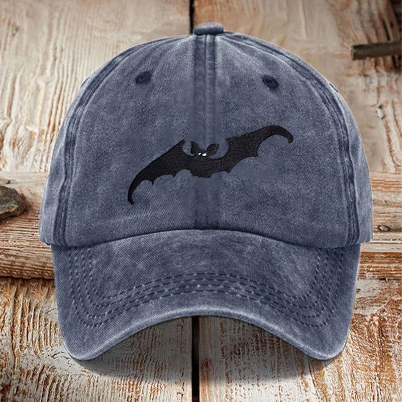 Unisex Distressed Washed Cotton Bat Baseball Cap