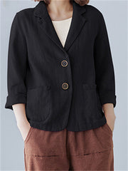 Vintage Patch Pocket Basic Woven Jacket