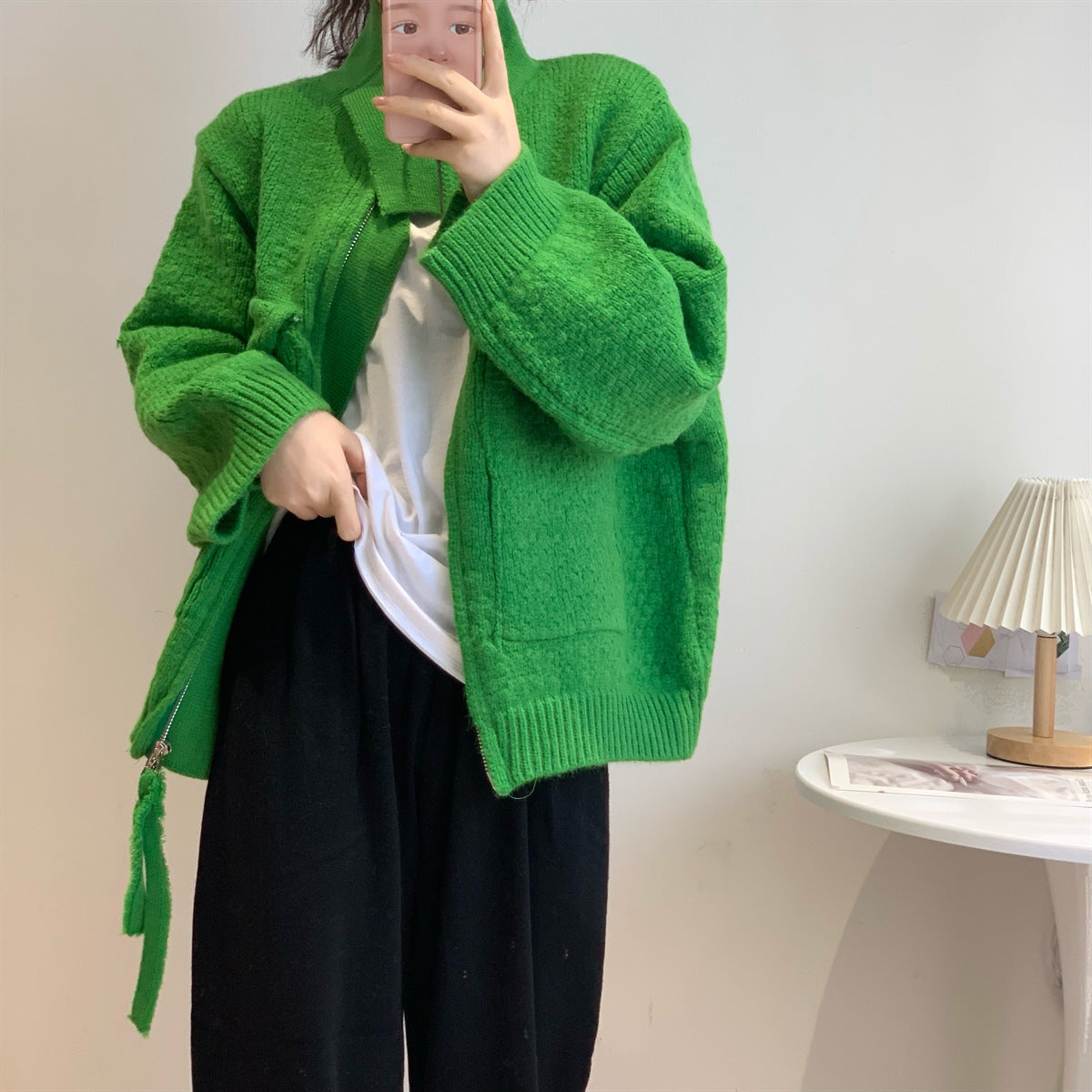 Niche Design New Loose Cozy Cardigan