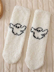 Halloween Lovely Cozy Fleece Socks