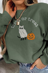 Trick Or Treat Cat Sweatshirt