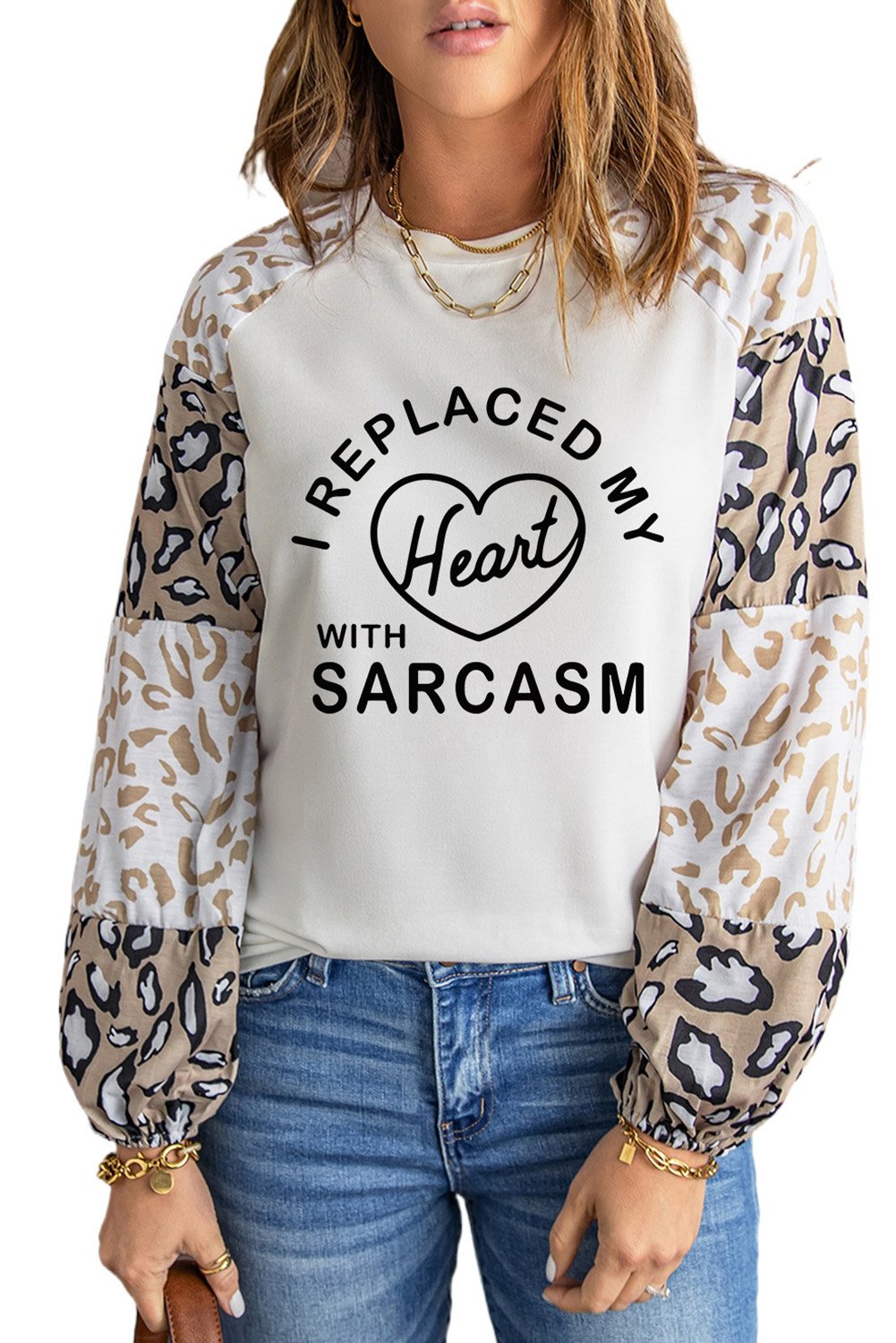 Women's Valentine Letter Heart Pullover