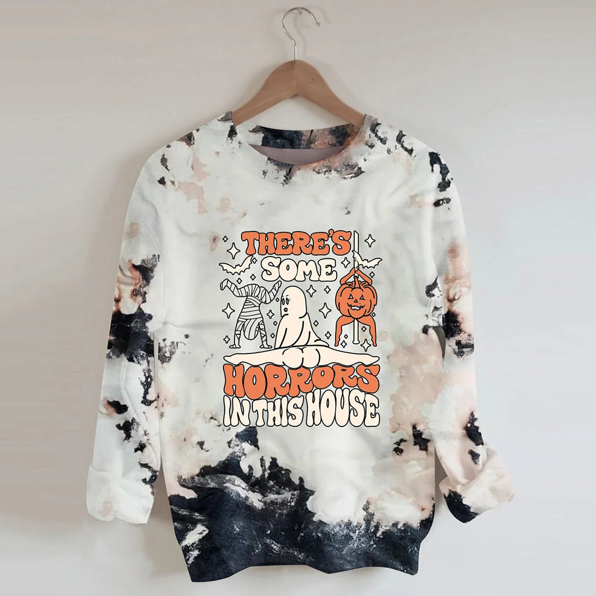 Theres Some Horrors In This House Halloween Sweatshirt