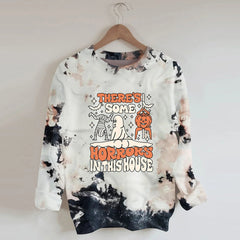 Theres Some Horrors In This House Halloween Sweatshirt