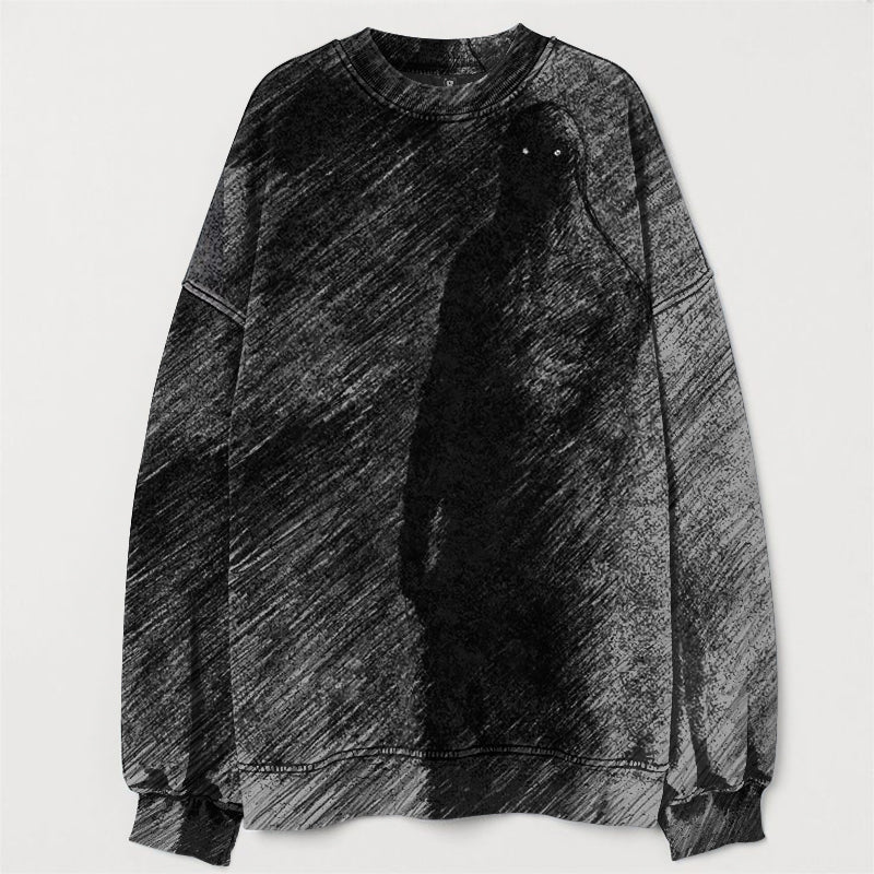 The Dead Halloween Art Crew Neck Sweatshirt
