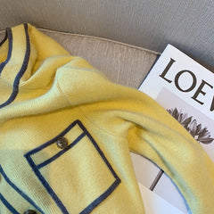 Elegant Short Version  Sweater Cardigan