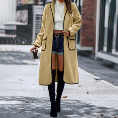 Fashionable All Match Long Sleeve Coat