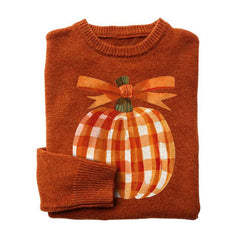 Women's Fall Pumpkins Halloween Art Sweater
