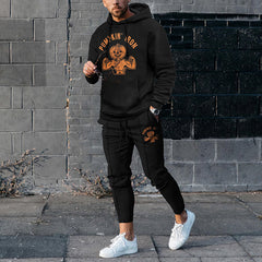 Pumpkin Hunk Tracksuit Two Piece Set
