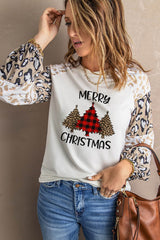 Women's Merry Christmas Long Sleeve Top